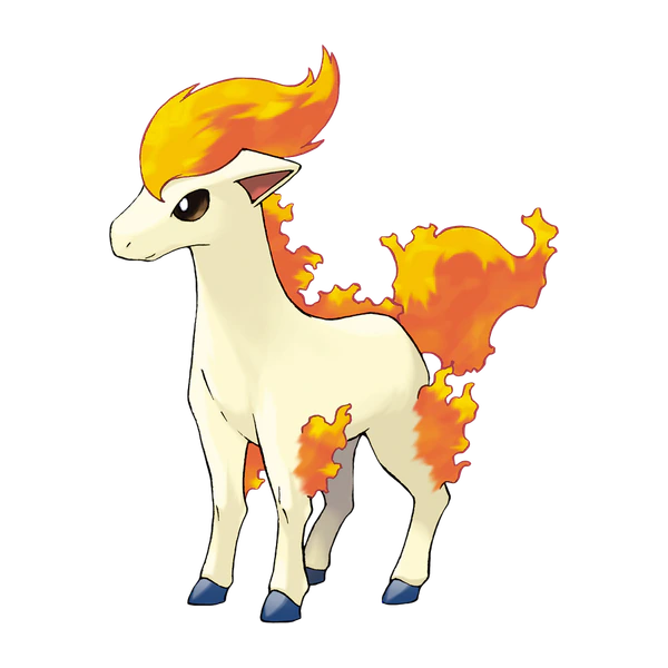 Ponyta coloring page