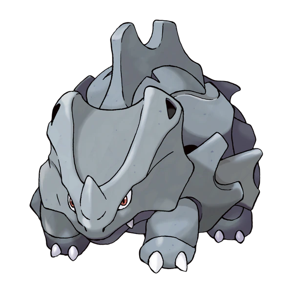 Rhyhorn coloring page