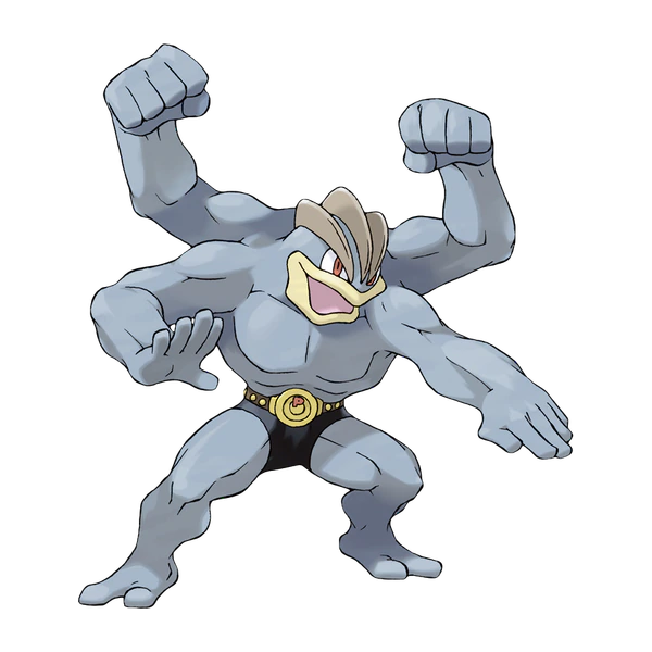 Machamp coloring page