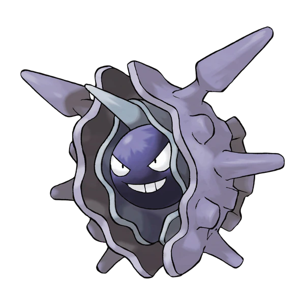 Cloyster coloring page