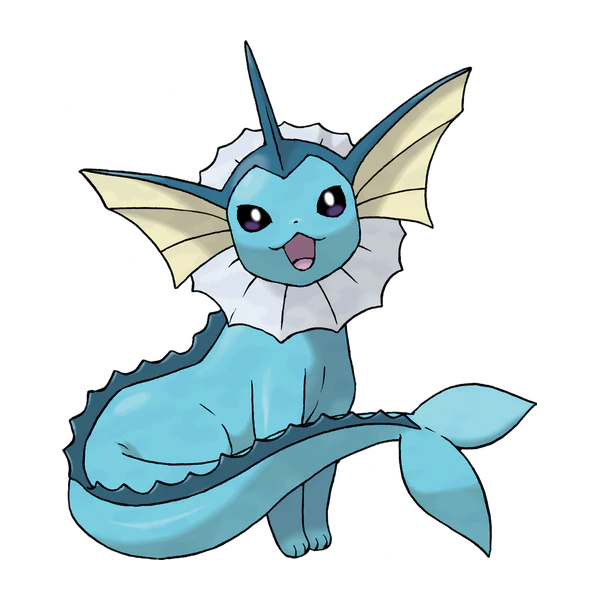 Vaporeon coloring page