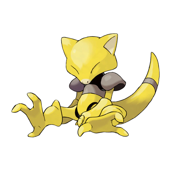 Abra coloring page