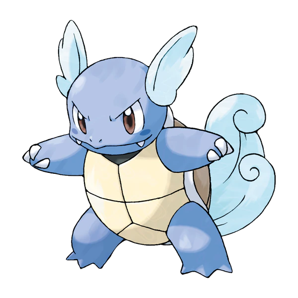 Wartortle coloring page