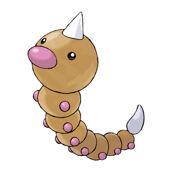 Página para colorear Weedle