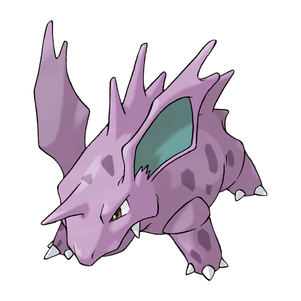 Nidorino coloring page