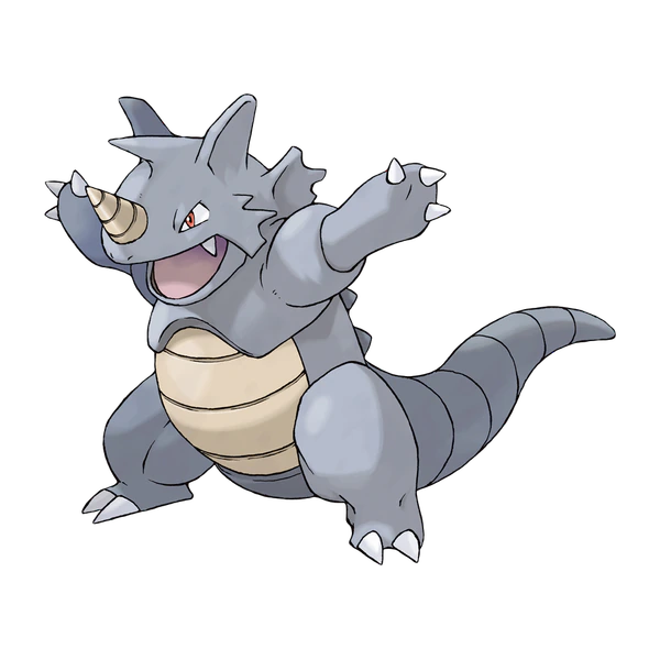 Rhydon coloring page
