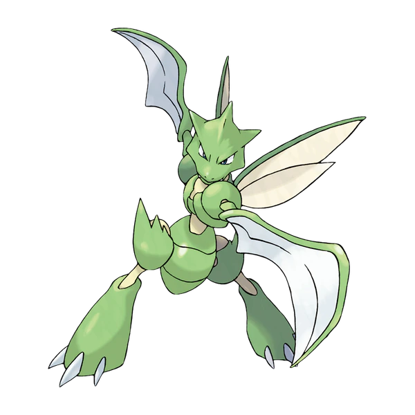 Página para colorear Scyther