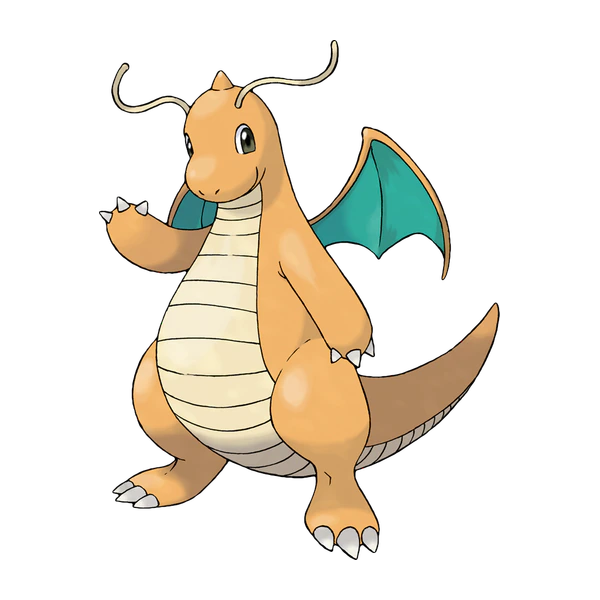 Página para colorear Dragonite
