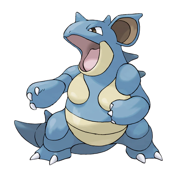 Nidoqueen coloring page