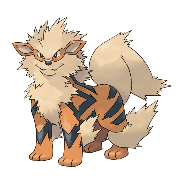 Arcanine coloring page