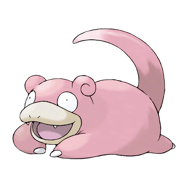 Slowpoke coloring page