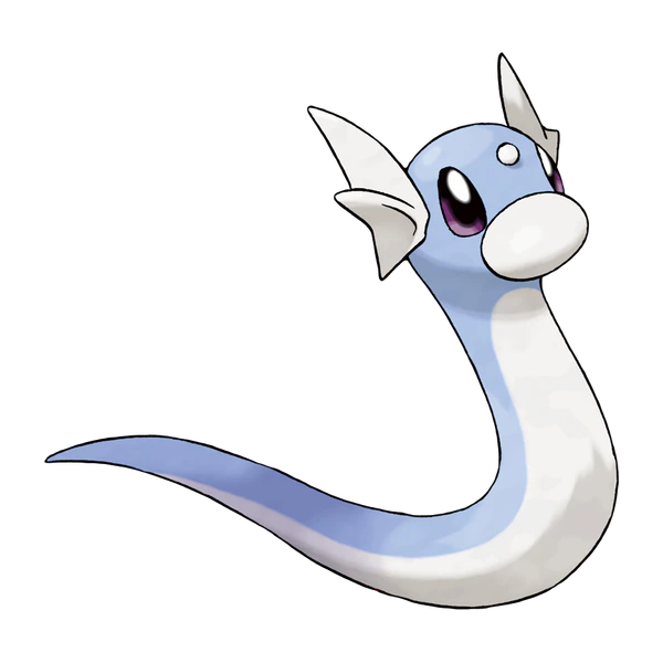 Dratini coloring page