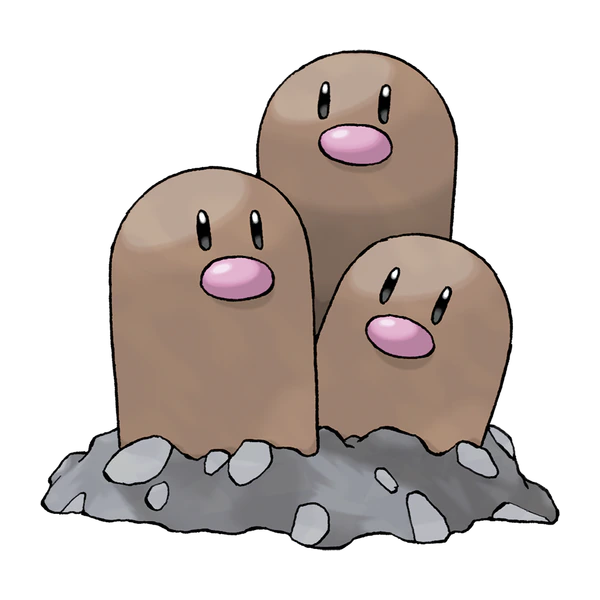 Página para colorear Dugtrio