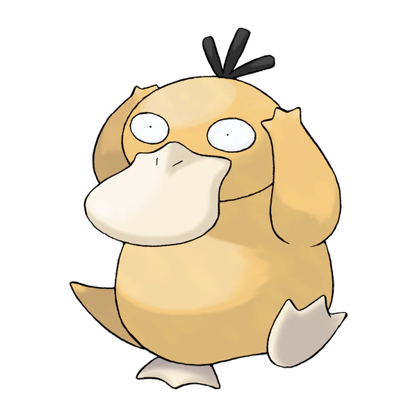 Psyduck coloring page