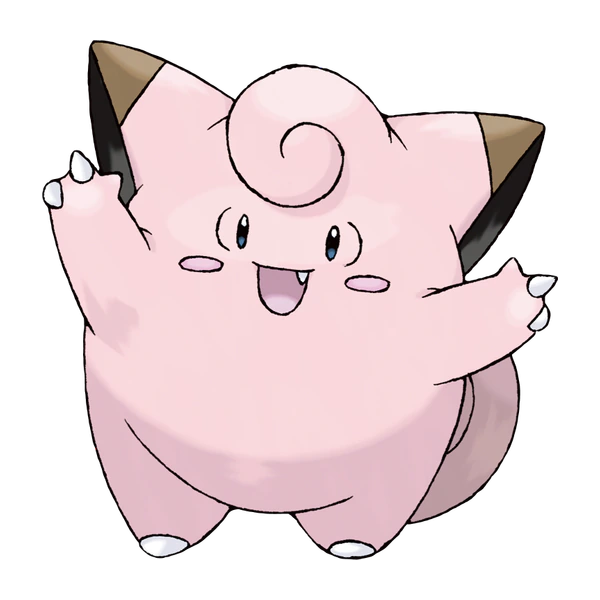 Clefairy coloring page