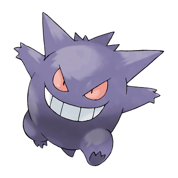 Página para colorear Gengar