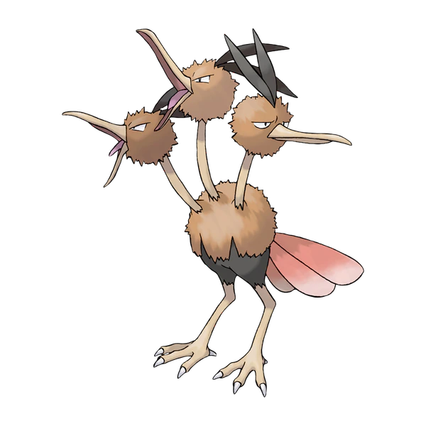 Dodrio coloring page