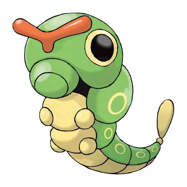 Página para colorear Caterpie