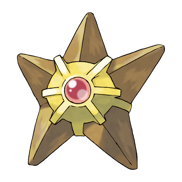 Página para colorear Staryu