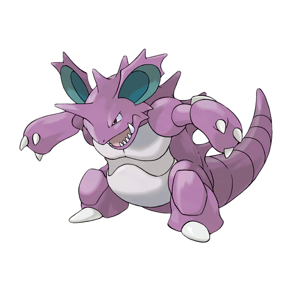 Nidoking coloring page