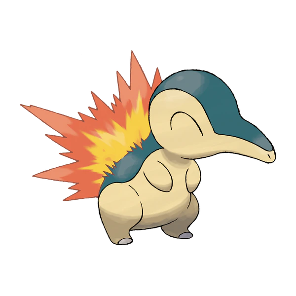 Página para colorear Cyndaquil