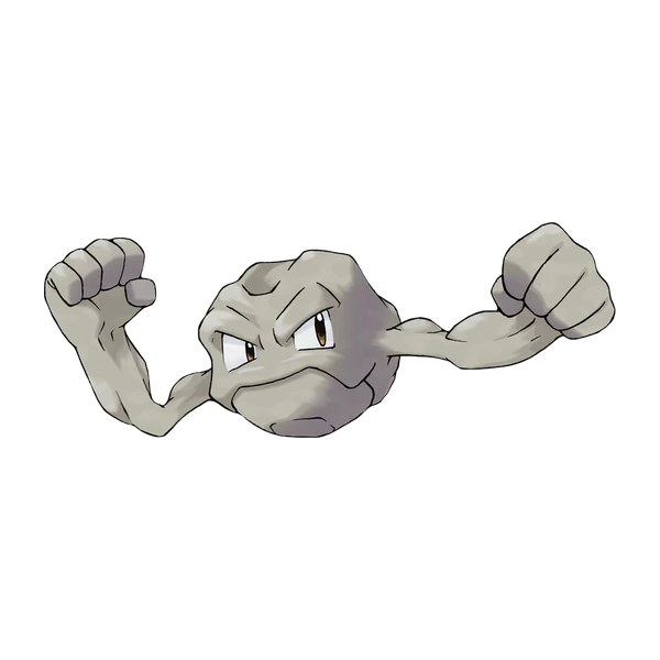 Geodude coloring page