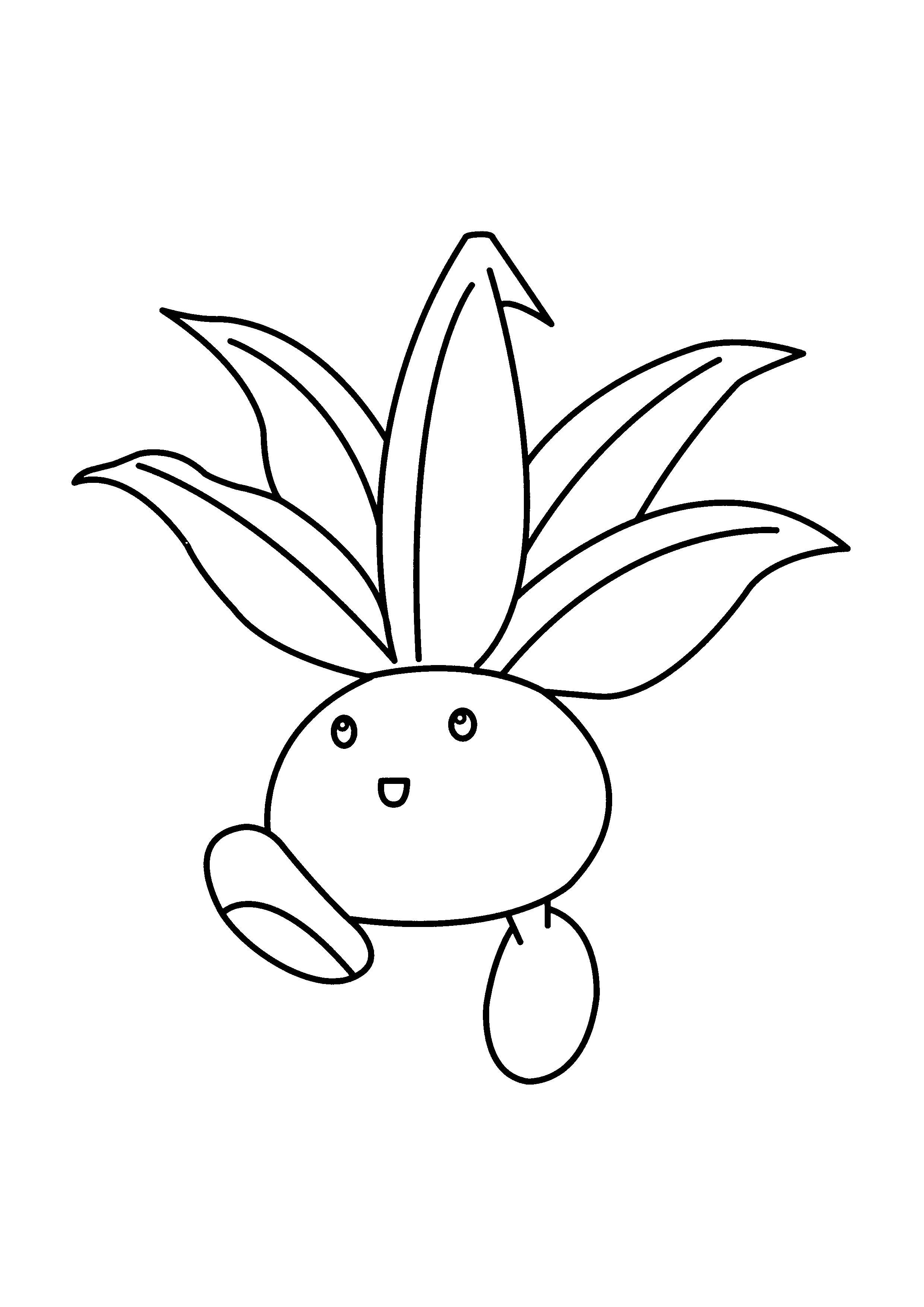 Coloriage Mystherbe (A4) à imprimer