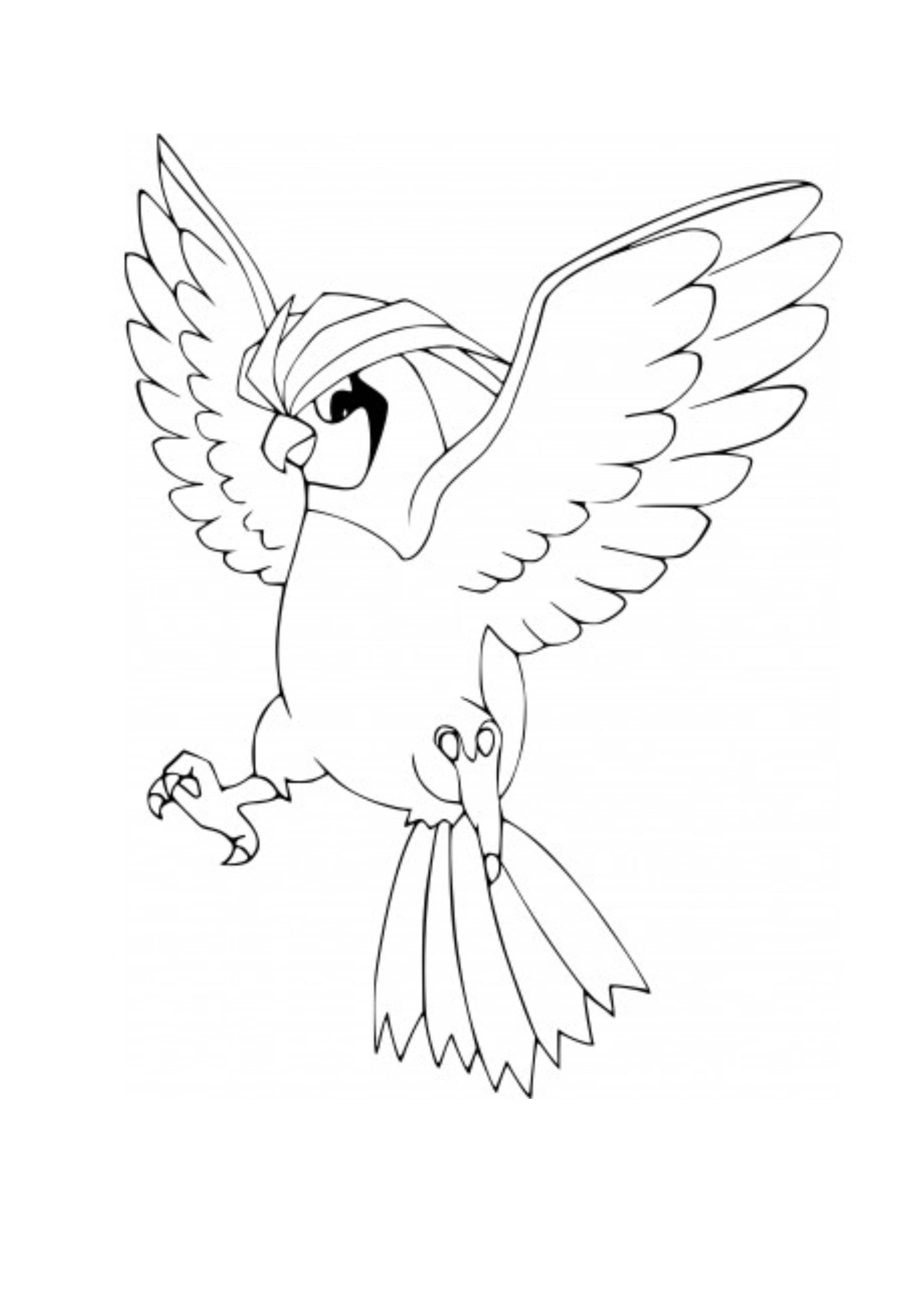 Coloriage Roucoups (A4) à imprimer