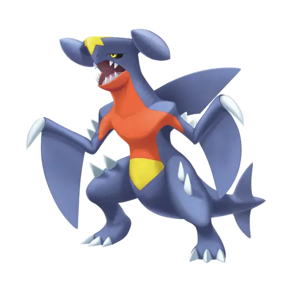 Garchomp coloring page