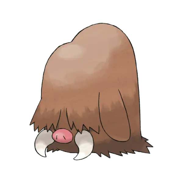Piloswine coloring page