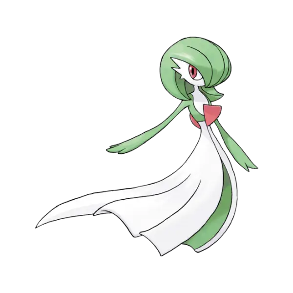 Gardevoir coloring page