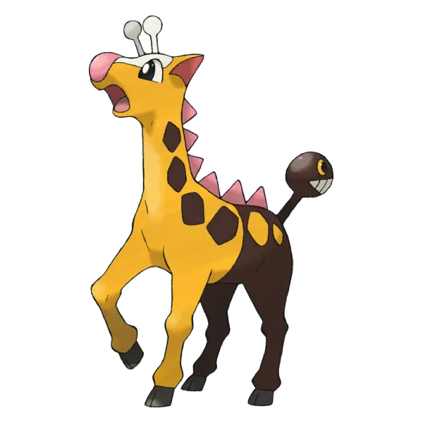 Página para colorear Girafarig