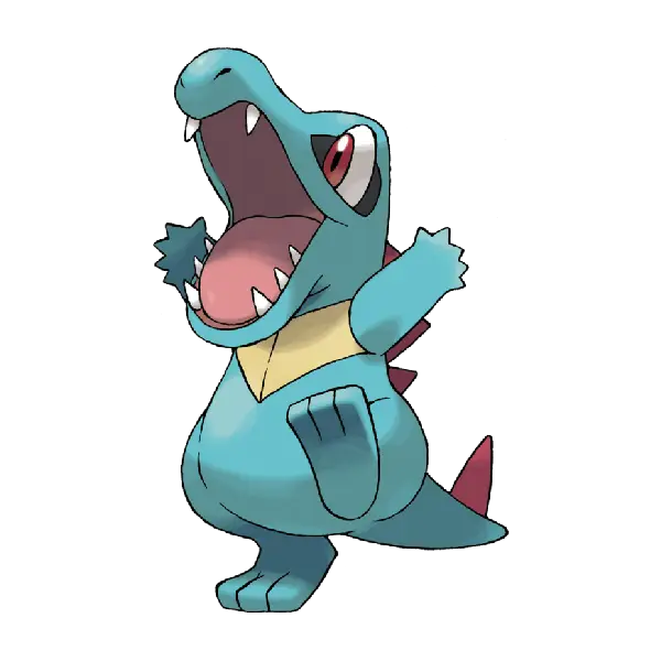 Página para colorear Totodile