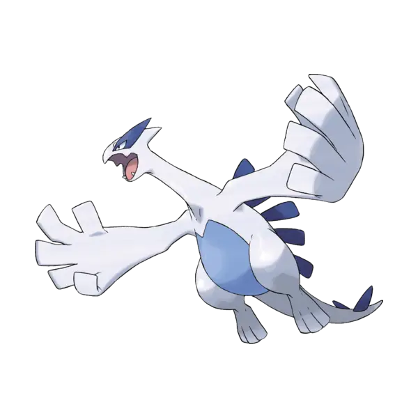 Página para colorear Lugia