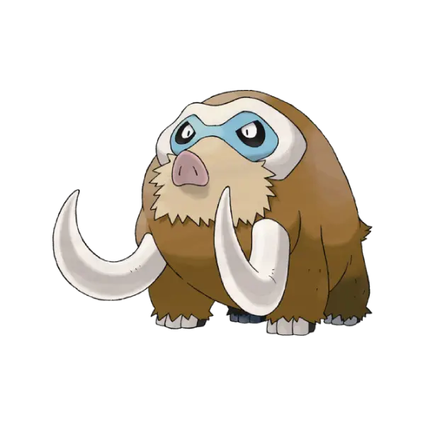 Mamoswine coloring page