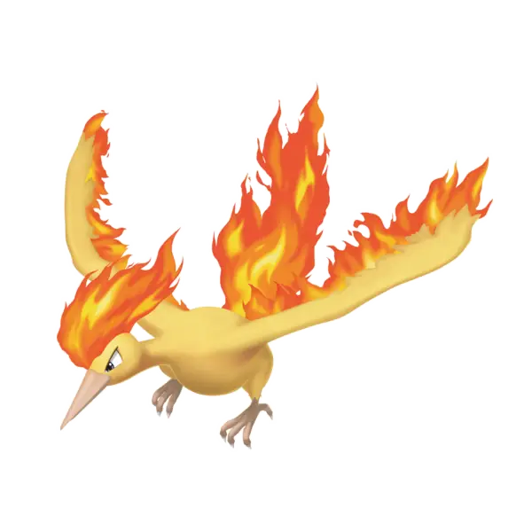 Moltres coloring page