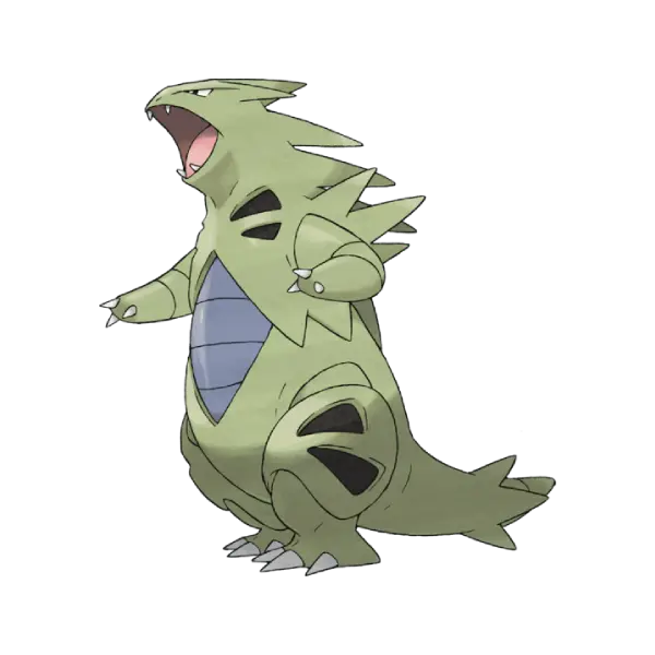 Tyranitar coloring page