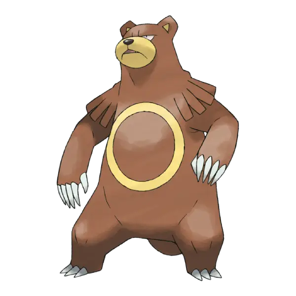 Ursaring coloring page
