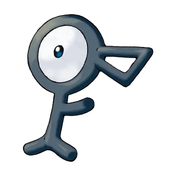 Página para colorear Unown